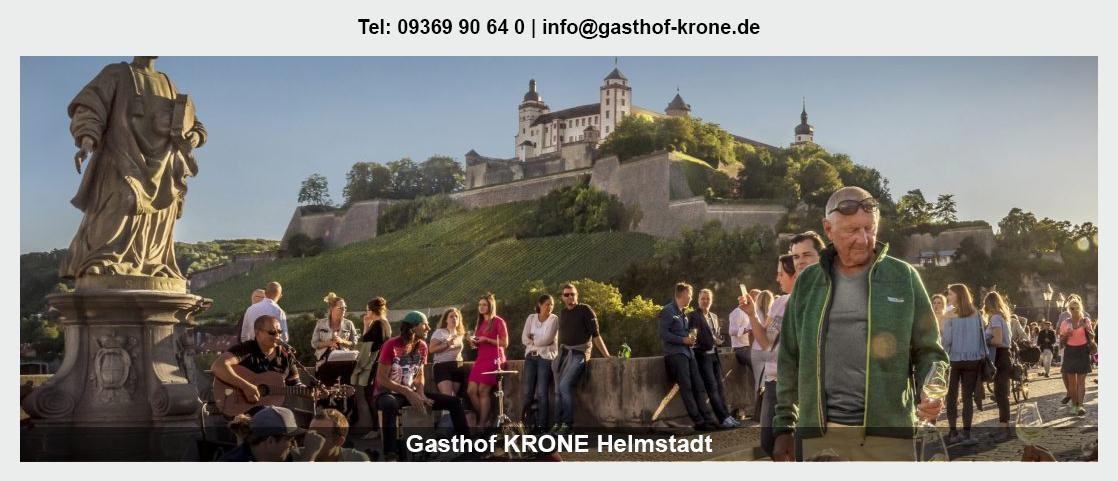 Hotel in Reichenberg – Gasthof KRONE: Übernachtungen, Feierlichkeiten