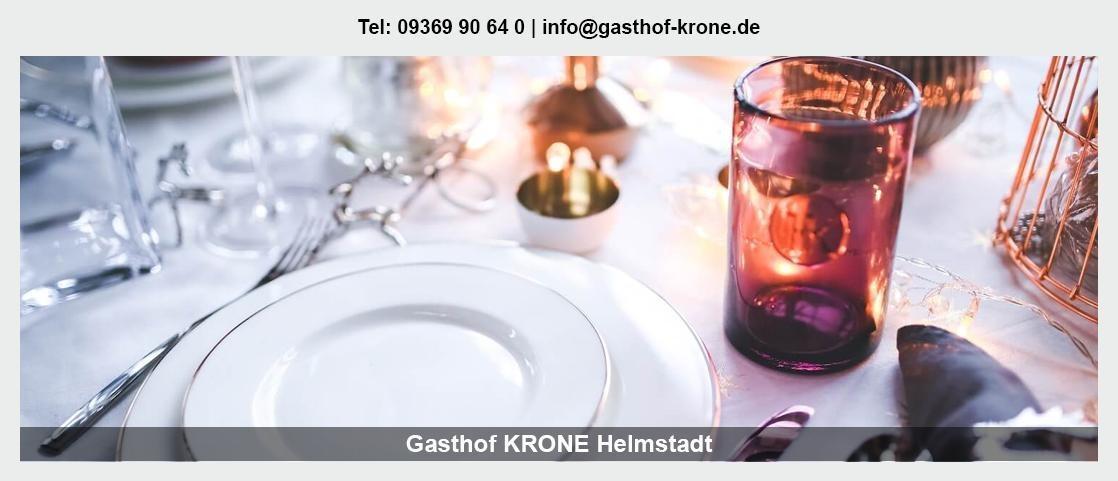 Hotel in Grünsfeld – Gasthof KRONE: Übernachtungen, Seminare